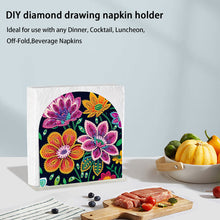 Load image into Gallery viewer, Acrylic Mandala Aesthetic Table Top Diamond Painting Napkin Holder for Beginners
