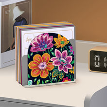 Load image into Gallery viewer, Acrylic Mandala Aesthetic Table Top Diamond Painting Napkin Holder for Beginners
