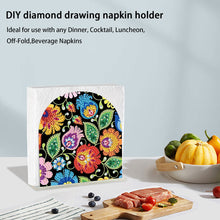 Load image into Gallery viewer, Acrylic Mandala Aesthetic Table Top Diamond Painting Napkin Holder for Beginners
