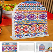 Load image into Gallery viewer, Acrylic Mandala Aesthetic Table Top Diamond Painting Napkin Holder for Beginners
