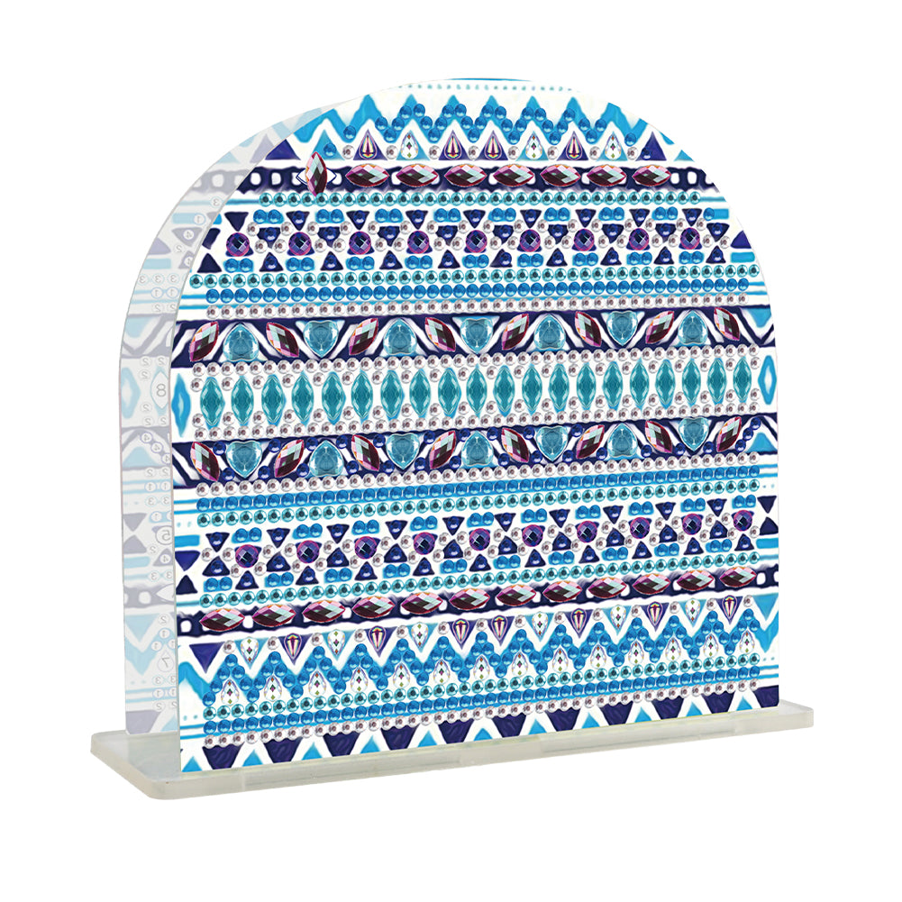 Acrylic Mandala Aesthetic Table Top Diamond Painting Napkin Holder for Beginners