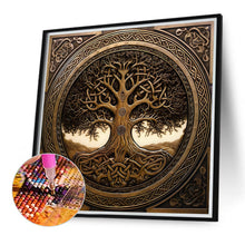 Load image into Gallery viewer, Diamond Painting - Full Round - Tree of life (40*40CM)
