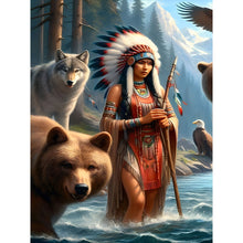 Load image into Gallery viewer, Diamond Painting - Full Round - Indian (30*40CM)
