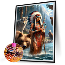 Load image into Gallery viewer, Diamond Painting - Full Round - Indian (30*40CM)

