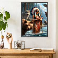 Load image into Gallery viewer, Diamond Painting - Full Round - Indian (30*40CM)
