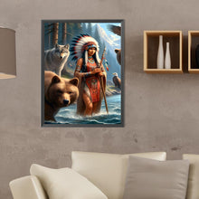 Load image into Gallery viewer, Diamond Painting - Full Round - Indian (30*40CM)
