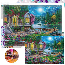 Load image into Gallery viewer, Diamond Painting - Full Round - Outdoor house (70*50CM)
