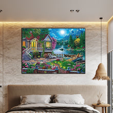 Load image into Gallery viewer, Diamond Painting - Full Round - Outdoor house (70*50CM)
