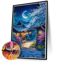 Load image into Gallery viewer, Diamond Painting - Full Round - Village under the moonlight (50*70CM)
