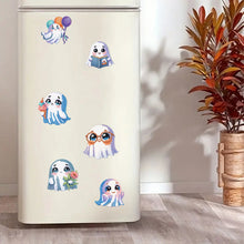 Load image into Gallery viewer, 6Pcs Diamond Painting Fridge Magnet Ghost Fridge Stickers for Fridge Whiteboards
