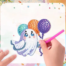 Load image into Gallery viewer, 6Pcs Diamond Painting Fridge Magnet Ghost Fridge Stickers for Fridge Whiteboards
