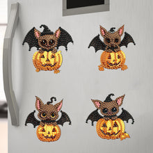 Load image into Gallery viewer, 6Pcs Diamond Painting Fridge Magnet Ghost Fridge Stickers for Fridge Whiteboards
