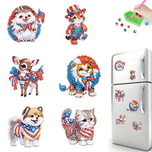 Load image into Gallery viewer, 6Pcs Diamond Painting Fridge Magnet Ghost Fridge Stickers for Fridge Whiteboards
