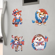 Load image into Gallery viewer, 6Pcs Diamond Painting Fridge Magnet Ghost Fridge Stickers for Fridge Whiteboards
