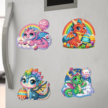 Load image into Gallery viewer, 6Pcs Diamond Painting Fridge Magnet Ghost Fridge Stickers for Fridge Whiteboards
