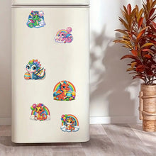 Load image into Gallery viewer, 6Pcs Diamond Painting Fridge Magnet Ghost Fridge Stickers for Fridge Whiteboards
