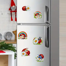 Load image into Gallery viewer, 6Pcs Diamond Painting Fridge Magnet Ghost Fridge Stickers for Fridge Whiteboards
