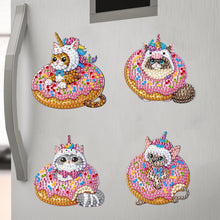 Load image into Gallery viewer, 6Pcs Diamond Painting Fridge Magnet Ghost Fridge Stickers for Fridge Whiteboards

