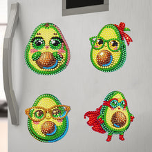 Load image into Gallery viewer, 6Pcs Diamond Painting Fridge Magnet Ghost Fridge Stickers for Fridge Whiteboards
