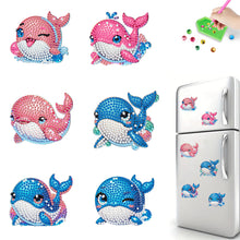 Load image into Gallery viewer, 6Pcs Diamond Painting Fridge Magnet Ghost Fridge Stickers for Fridge Whiteboards
