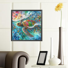 Load image into Gallery viewer, Diamond Painting - Partial Special Shaped - Sea turtle (40*40CM)
