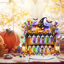 Load image into Gallery viewer, Acrylic Halloween Goblin Table Top Diamond Painting Ornament Kits for Art Crafts
