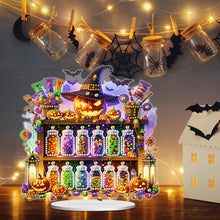 Load image into Gallery viewer, Acrylic Halloween Goblin Table Top Diamond Painting Ornament Kits for Art Crafts
