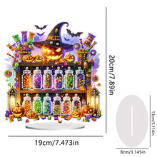 Load image into Gallery viewer, Acrylic Halloween Goblin Table Top Diamond Painting Ornament Kits for Art Crafts
