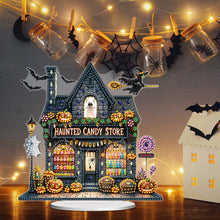 Load image into Gallery viewer, Acrylic Halloween Goblin Table Top Diamond Painting Ornament Kits for Art Crafts
