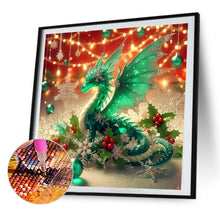 Load image into Gallery viewer, AB Diamond Painting - Full Round - Christmas bamboo dragon (40*40CM)
