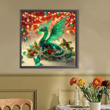 Load image into Gallery viewer, AB Diamond Painting - Full Round - Christmas bamboo dragon (40*40CM)
