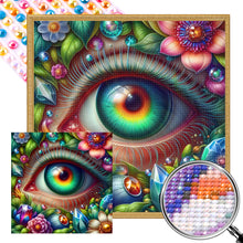 Load image into Gallery viewer, AB Diamond Painting - Full Round - Flower eyes (40*40CM)
