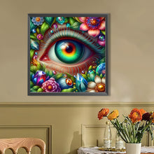 Load image into Gallery viewer, AB Diamond Painting - Full Round - Flower eyes (40*40CM)
