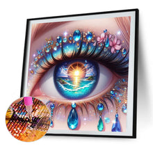 Load image into Gallery viewer, AB Diamond Painting - Full Round - Sun sea water eyes (40*40CM)
