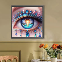 Load image into Gallery viewer, AB Diamond Painting - Full Round - Sun sea water eyes (40*40CM)
