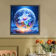 Load image into Gallery viewer, AB Diamond Painting - Full Round - Crystal ball lilies (40*40CM)
