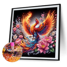 Load image into Gallery viewer, AB Diamond Painting - Full Round - Phoenix and flowers (40*40CM)

