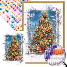 Load image into Gallery viewer, AB Diamond Painting - Full Round - Christmas tree (40*60CM)
