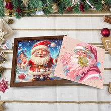 Load image into Gallery viewer, Wooden Christmas Holidays Diamond Painting Countdown Calendar Box for Home Decor
