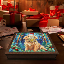 Load image into Gallery viewer, Wooden Christmas Holidays Diamond Painting Countdown Calendar Box for Home Decor
