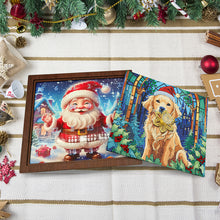 Load image into Gallery viewer, Wooden Christmas Holidays Diamond Painting Countdown Calendar Box for Home Decor
