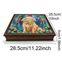 Load image into Gallery viewer, Wooden Christmas Holidays Diamond Painting Countdown Calendar Box for Home Decor

