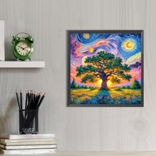 Load image into Gallery viewer, AB Diamond Painting - Full Round - Dream tree shadow (40*40CM)
