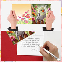 Load image into Gallery viewer, 8Pcs Bird Flower Diamond Painting Greeting Card Diamond Drawing Card for Friends
