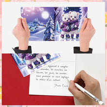 Load image into Gallery viewer, 8Pcs Winter Atmosphere Diamond Painting Greeting Card Diamond Drawing Card
