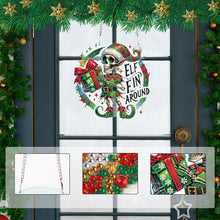 Load image into Gallery viewer, Acrylic Special Shape Christmas Skull DIY Diamond Painting Art Pendant Kit
