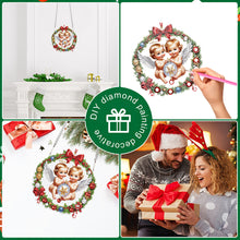 Load image into Gallery viewer, Acrylic Special Shape Christmas Angel DIY Diamond Painting Art Pendant Kit
