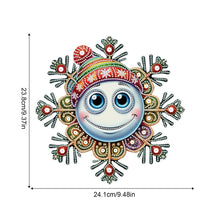 Load image into Gallery viewer, Acrylic Special Shape Christmas Snowflake DIY Diamond Painting Art Pendant Kit
