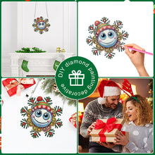 Load image into Gallery viewer, Acrylic Special Shape Christmas Snowflake DIY Diamond Painting Art Pendant Kit

