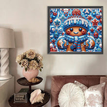 Load image into Gallery viewer, Diamond Painting - Partial Special Shaped - Christmas cookie man (30*35CM)
